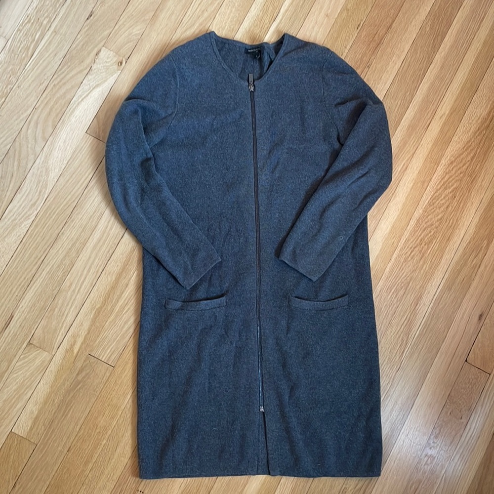 Banana Republic Long Zippered Cardigan